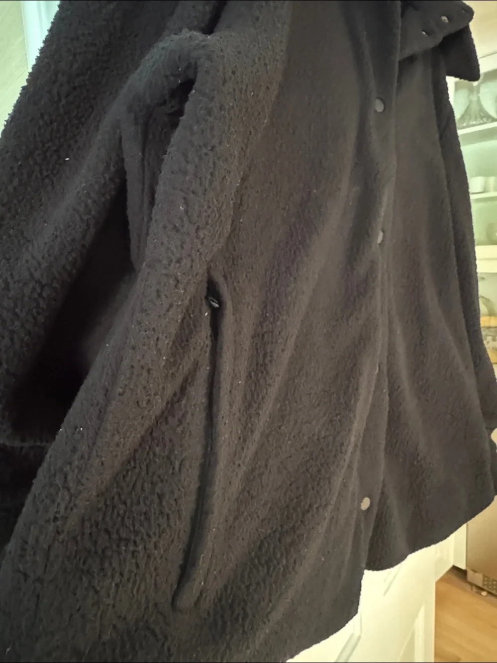 ALO Yoga Black Teddy Sherpa Jacket
